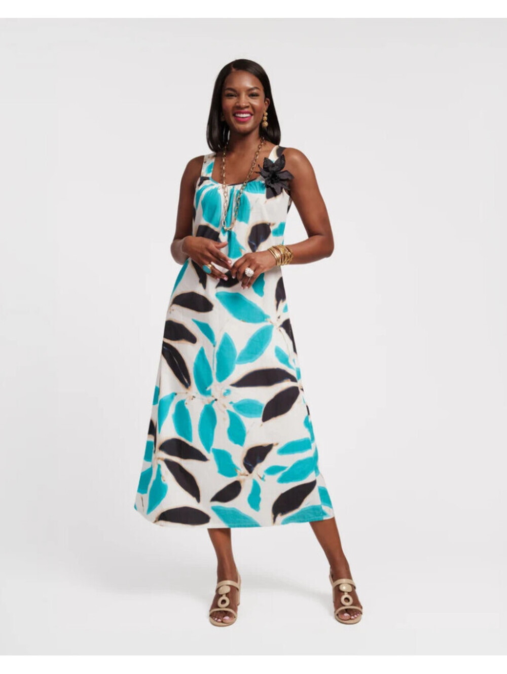 Frances Valentine Lynda Dress in 'Banana Leaf', $498, Size Small, New W/Flaw,